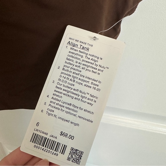 LULULEMON Align Tank in Java - Picture 2 of 4